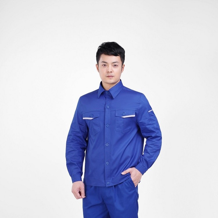 四季休闲款工作服劳保服套装定制